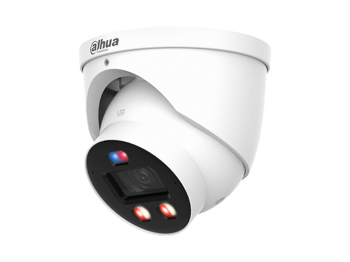 Dahua WizSense TiOC PRO eyeball camera with warning lights